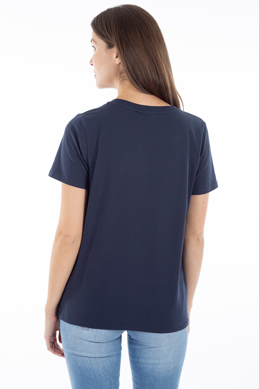 T-shirt manches courtes uni Boutique | | le Pentagone couleurs 3 | Fransa